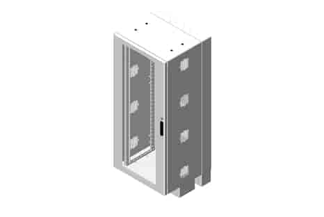 CUBE-iT Wall-Mounted Floor Supported Cabinet - Thumbnail 11