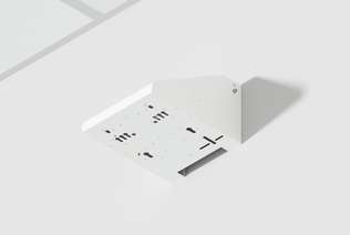 Oberon H-Plane Right-Angle Surface Mounts 1011