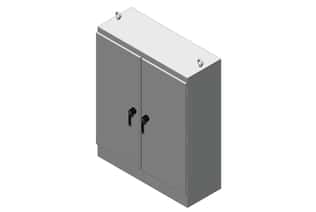 RMR Free-Standing Enclosure, Type 4, with Solid Double Door
