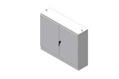 RMR Free-Standing Enclosure, Type 12, with Solid Double Door