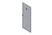 Puerta frontal sencilla de metal perforado para gabinete ZetaFrame™ - Image 2