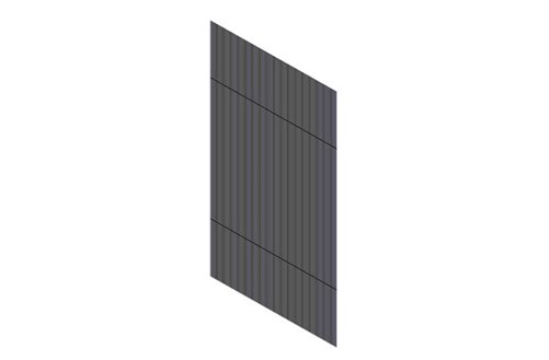 Panel de policarbonato del kit Build To Spec (construir según especificaciones) y el panel de relleno de gabinete de altura total Image