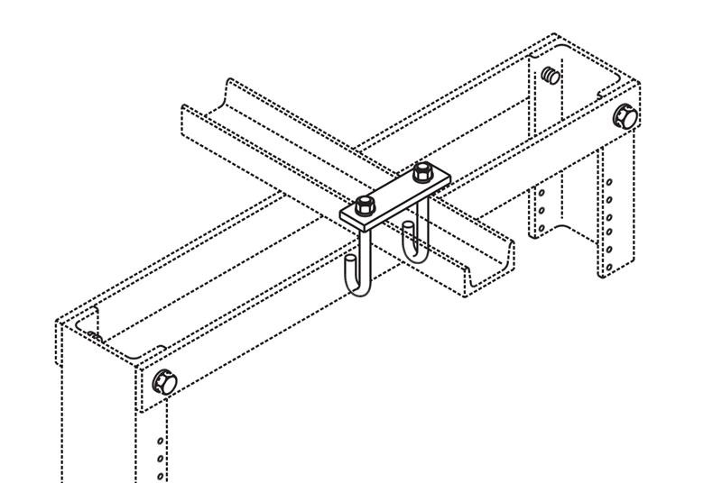 J-Bolt Kit Auxiliary Framing Channel/Rack Top Angle Image