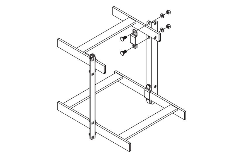 Kit de separador para soporte de escalerilla porta cables Image