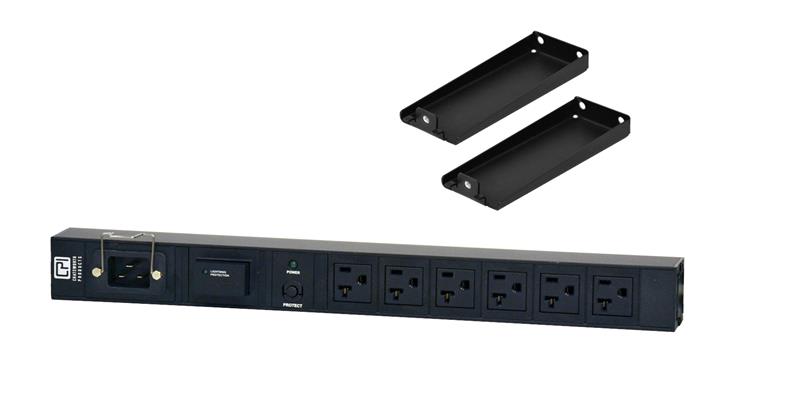 Chatsworth 12855-707 Vertical Mount 20A 66" Rack Mount Power Strip-20 Outlet 