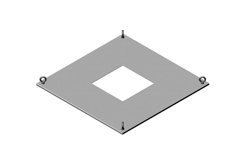 Exhaust Top Panel Assembly for RMR Modular Enclosure - Image 0 - Large