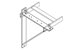 Soporte triangular de aluminio - Image 0