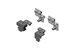 RMR Modular Enclosure Bracket Kit for Inset Mount of Full-Height Mounting Plate - Image 0