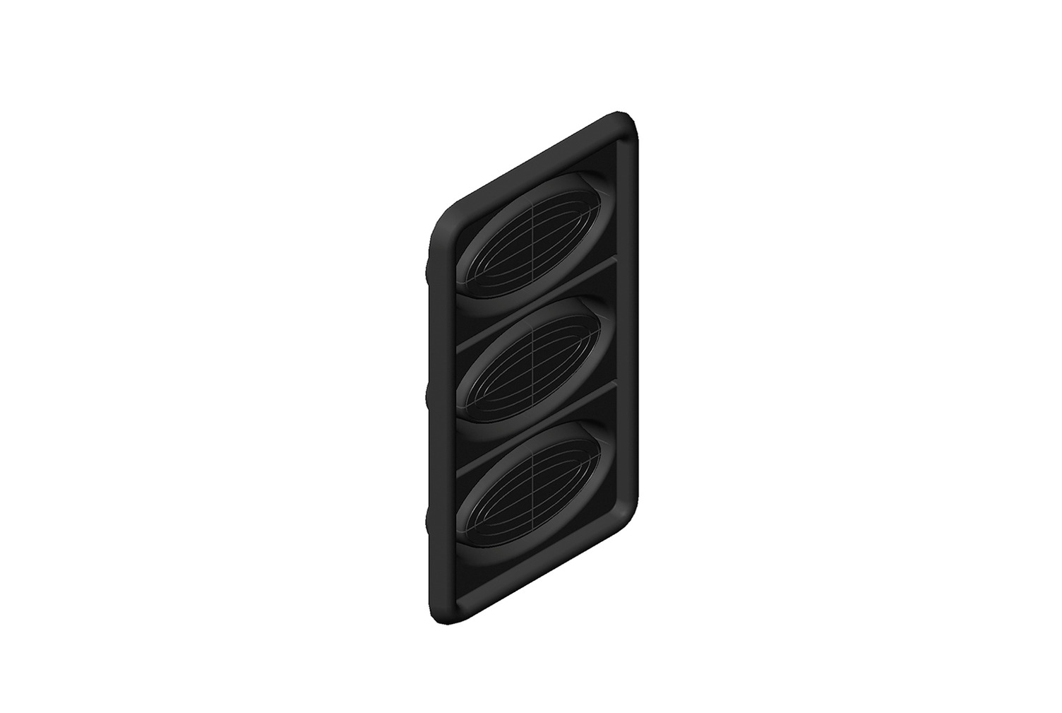 Kit de tapas para rieles de montaje de equipos para gabinetes ZetaFrame™ Image
