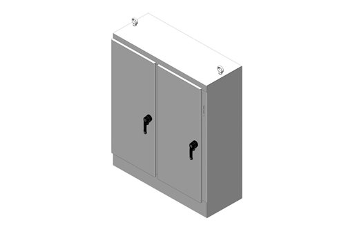 RMR Free-Standing Disconnect Enclosure, Type 4, with Solid Double Door Image
