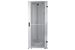 EF-Series EuroFrame™ Gen 2 Cabinet, Glacier White, Front View, Perforated Front Door