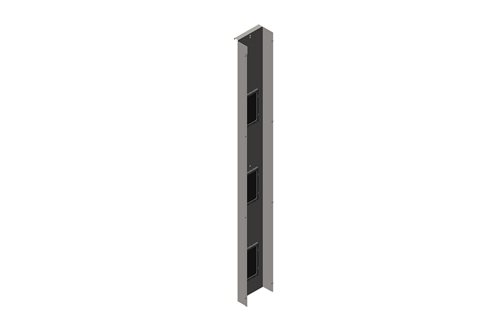 Full Height Mid-Panel Assembly Kit for Evolution® Double-Sided Vertical Cable Manager Image