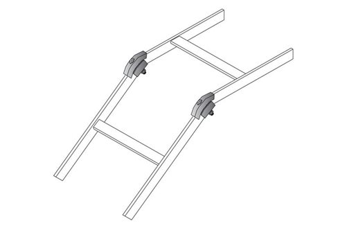 Chatsworth 12100-712 Cable Runway Radius Drop Cross Member, Quick and Easy  Installation, Provides 3 (80 mm) Bend Radius, 12 (300mm) Cable Runway