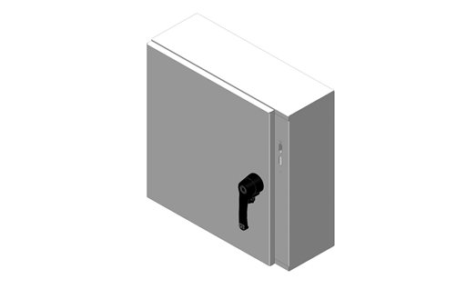 RMR Standard Wall-Mount Disconnect Enclosure, Type 4, with Solid Single Door Image